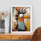 Póster Pájaro Feliz