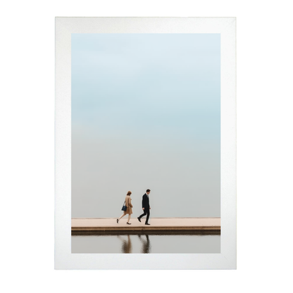 Póster de la Elegante Pareja