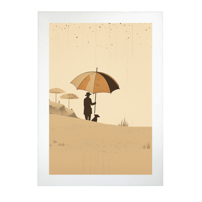 Lámina Personas de la Playa por Alessandro Gottardo