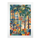 Póster de la Playa al Atardecer