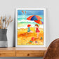Póster de Playa Colorida