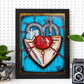 Póster del "Rasgado de mi corazón"