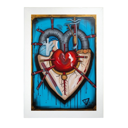 Póster del "Rasgado de mi corazón"