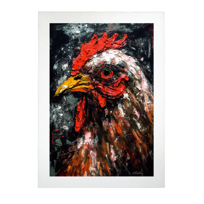 Poster estilo Georg Ba de FogHorn Leghorn