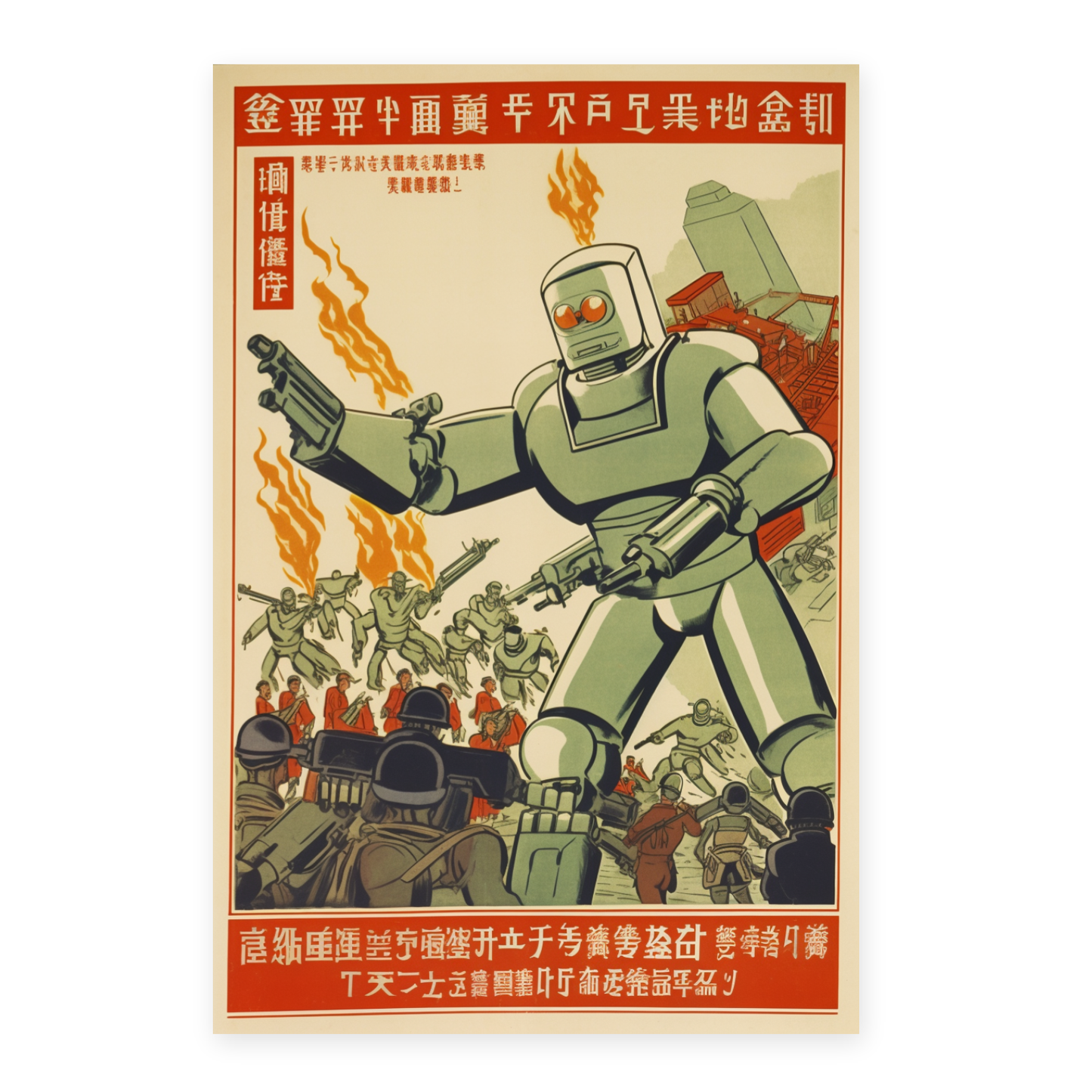 Poster Revolución Cultural China del T