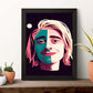 Póster Sonriente de Kurt Cobain