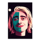 Póster Sonriente de Kurt Cobain