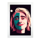 Póster Sonriente de Kurt Cobain