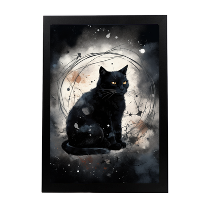 Póster de Póster sumi-e surrealista