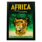 Poster vintage de Africa - Clipper. con imágenes vintage y de publicidad antigua.-Artwork-Nacnic-A4-Marco Negro-Nacnic Estudio SL