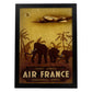 Poster vintage de Air France. con imágenes vintage y de publicidad antigua.-Artwork-Nacnic-A3-Marco Negro-Nacnic Estudio SL