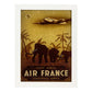 Poster vintage de Air France. con imágenes vintage y de publicidad antigua.-Artwork-Nacnic-A4-Marco Blanco-Nacnic Estudio SL
