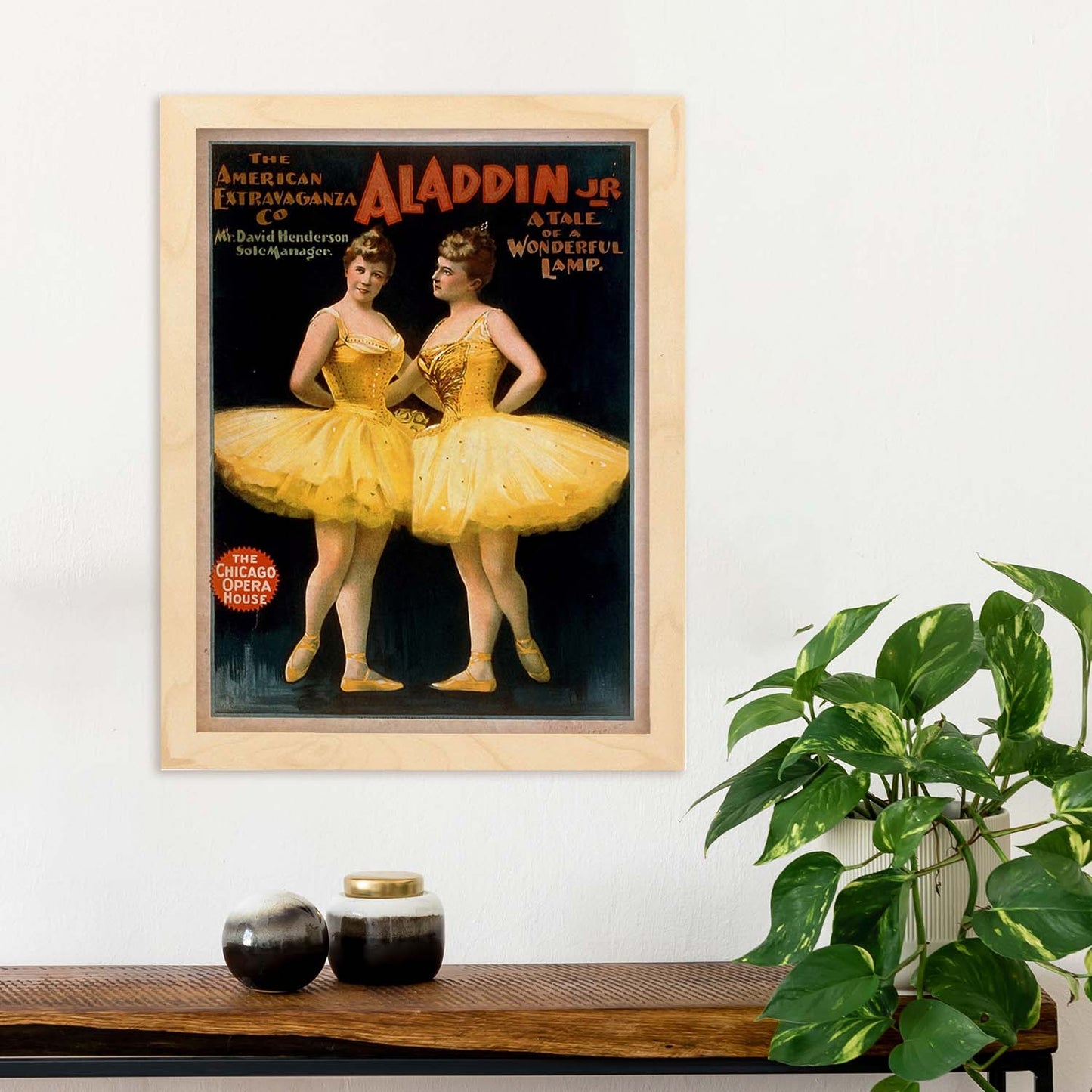 Poster vintage de Aladin. con imágenes vintage y de publicidad antigua.-Artwork-Nacnic-Nacnic Estudio SL