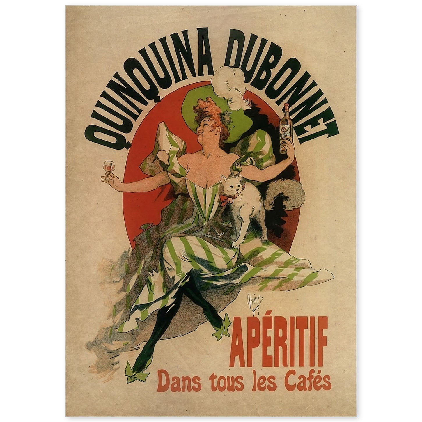 Poster vintage de Aperitivo. con imágenes vintage y de publicidad antigua.-Artwork-Nacnic-A4-Sin marco-Nacnic Estudio SL