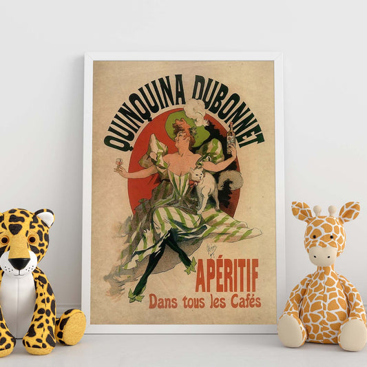 Poster vintage de Aperitivo. con imágenes vintage y de publicidad antigua.-Artwork-Nacnic-Nacnic Estudio SL