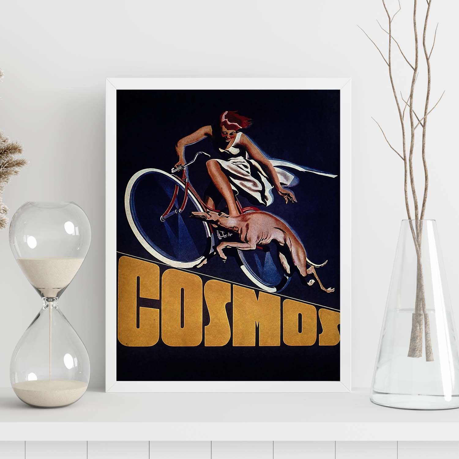 Poster vintage de Bici Cosmos. con imágenes vintage y de publicidad antigua.-Artwork-Nacnic-Nacnic Estudio SL