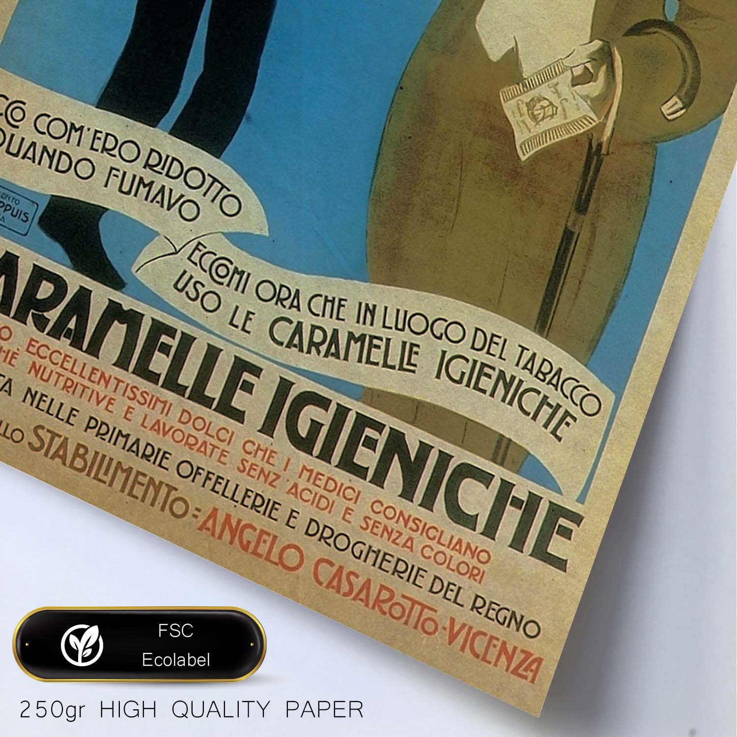 Poster vintage de Caballeros. con imágenes vintage y de publicidad antigua.-Artwork-Nacnic-Nacnic Estudio SL
