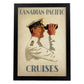 Poster vintage de Capitan de barco. con imágenes vintage y de publicidad antigua.-Artwork-Nacnic-A3-Marco Negro-Nacnic Estudio SL