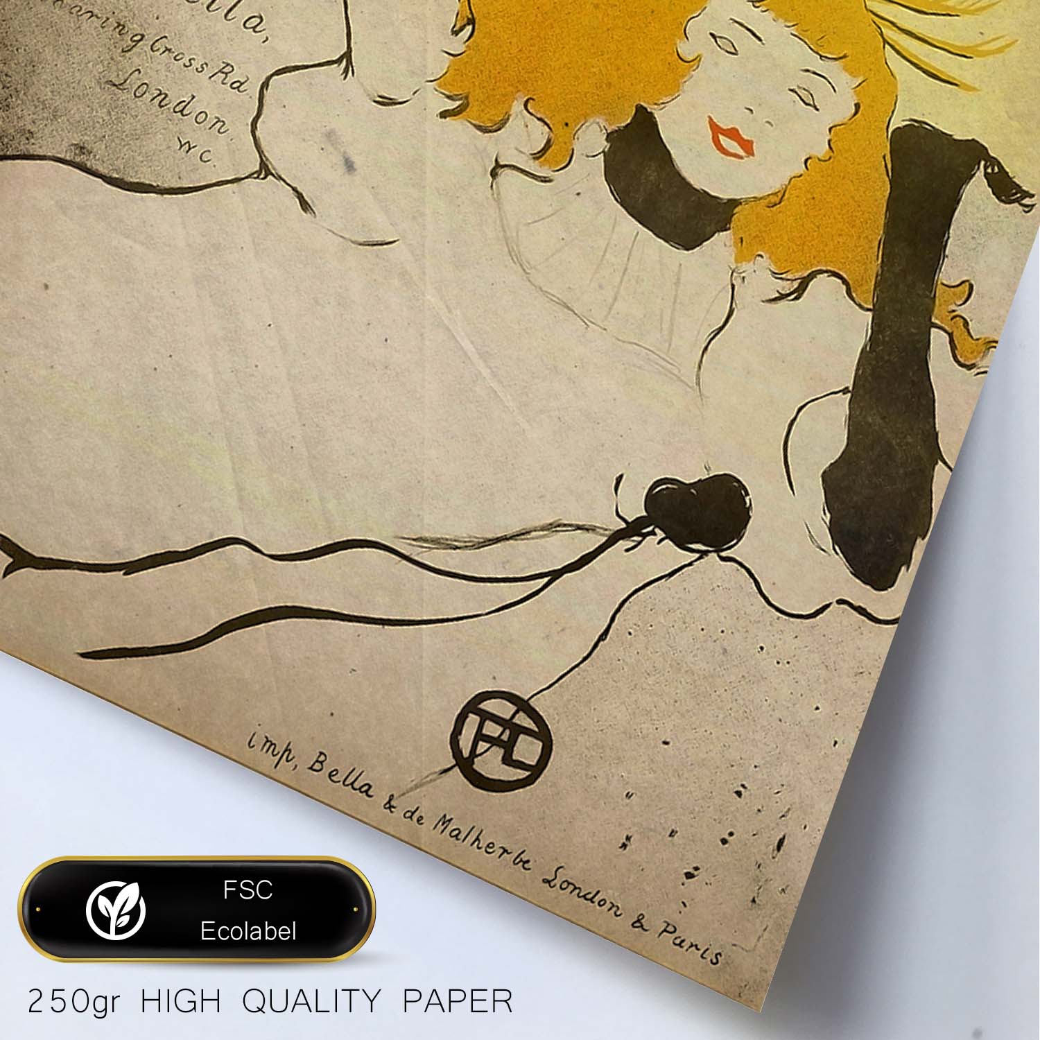 Poster vintage de Confetti. con imágenes vintage y de publicidad antigua.-Artwork-Nacnic-Nacnic Estudio SL
