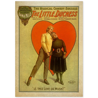 Poster vintage de Corazon. con imágenes vintage y de publicidad antigua.-Artwork-Nacnic-A4-Sin marco-Nacnic Estudio SL