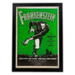 Poster vintage de Frankenstein. con imágenes vintage y de publicidad antigua.-Artwork-Nacnic-A3-Marco Negro-Nacnic Estudio SL