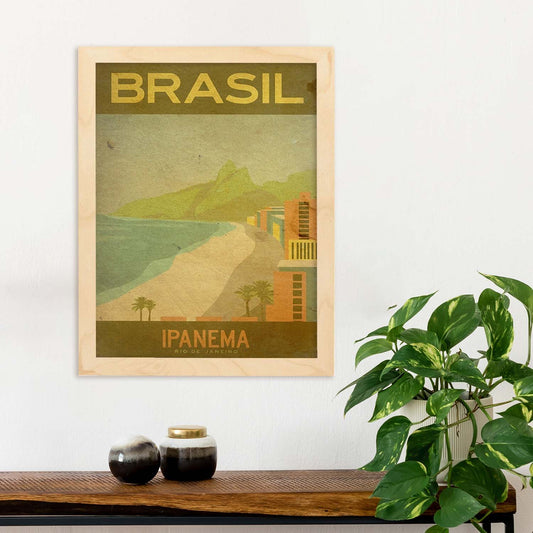 Poster vintage de Ipanema. con imágenes vintage y de publicidad antigua.-Artwork-Nacnic-Nacnic Estudio SL