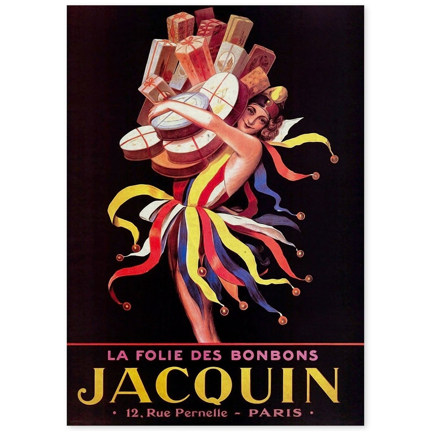 Poster vintage de Jacquin. con imágenes vintage y de publicidad antigua.-Artwork-Nacnic-A4-Sin marco-Nacnic Estudio SL