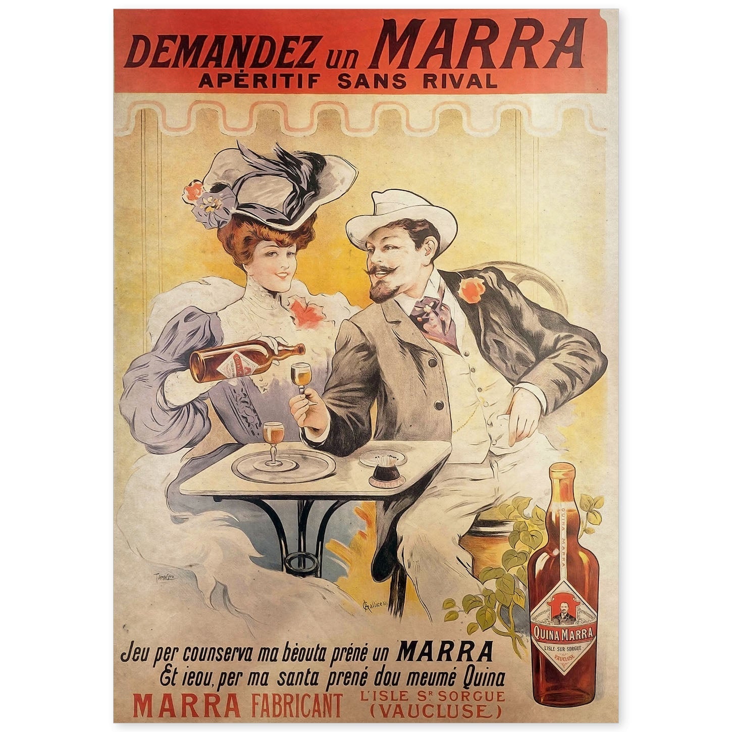 Poster vintage de Licor vintage. con imágenes vintage y de publicidad antigua.-Artwork-Nacnic-A4-Sin marco-Nacnic Estudio SL
