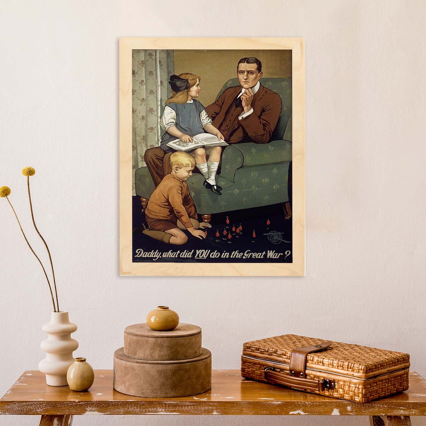 Poster vintage de Papá que hiciste. con imágenes vintage y de publicidad antigua.-Artwork-Nacnic-Nacnic Estudio SL