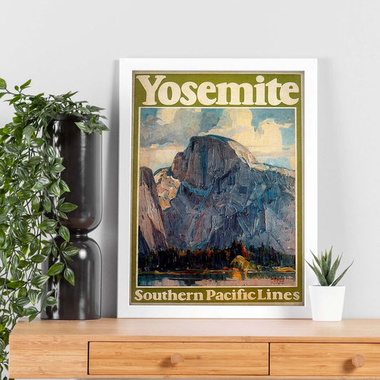 Poster vintage de Yosemite. con imágenes vintage y de publicidad antigua.-Artwork-Nacnic-Nacnic Estudio SL