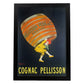 Poster vintage. Anuncio vintage Cognac Pellisson de 1907..-Artwork-Nacnic-A4-Marco Negro-Nacnic Estudio SL