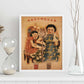 Poster vintage. Anuncio vintage de tabaco Chino Shanghay.-Artwork-Nacnic-Nacnic Estudio SL