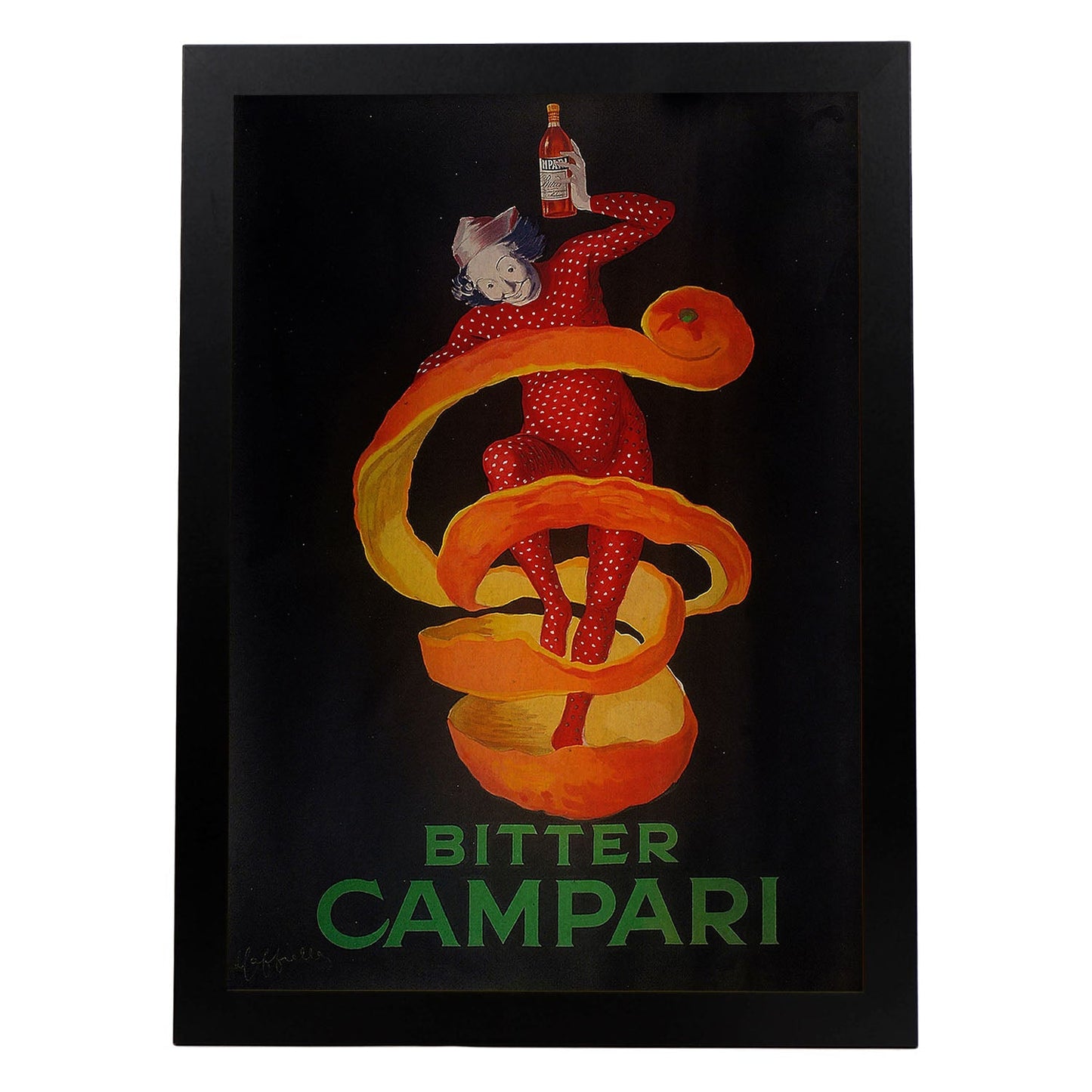 Poster vintage. Anuncio vintage italiano de Campari de 1921.-Artwork-Nacnic-A3-Marco Negro-Nacnic Estudio SL