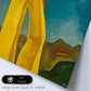 Poster vintage. Cartel anuncio de viajes con Klosters Swiss Travel de Switzerland.-Artwork-Nacnic-Nacnic Estudio SL