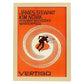 Poster vintage. Cartel cine vintage "Vertigo - Hitchcock".-Artwork-Nacnic-A3-Marco Madera clara-Nacnic Estudio SL