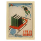 Poster vintage. Cartel de biblioteca. Usa la biblioteca.-Artwork-Nacnic-A3-Marco Madera clara-Nacnic Estudio SL