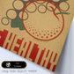 Poster vintage. Cartel de fruta. Come sano.-Artwork-Nacnic-Nacnic Estudio SL