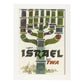 Poster vintage. Cartel de publicidad vintage. Conoce Israel.-Artwork-Nacnic-A4-Marco Blanco-Nacnic Estudio SL