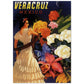 Poster vintage. Cartel de Veracruz, México.-Artwork-Nacnic-A4-Sin marco-Nacnic Estudio SL