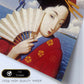 Poster vintage. Cartel teatro vintage "Madame butterfly".-Artwork-Nacnic-Nacnic Estudio SL