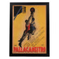 Poster vintage. Cartel vintage anunciador de campeonato de baloncesto en Italia.-Artwork-Nacnic-A3-Marco Negro-Nacnic Estudio SL