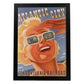 Poster Vintage. Cartel Vintage de América. Atlantic City.-Artwork-Nacnic-A4-Marco Negro-Nacnic Estudio SL