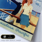 Poster Vintage. Cartel Vintage de América. Grandes Lagos.-Artwork-Nacnic-Nacnic Estudio SL