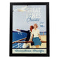 Poster Vintage. Cartel Vintage de América. Grandes Lagos.-Artwork-Nacnic-A3-Marco Negro-Nacnic Estudio SL