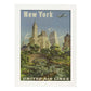 Poster Vintage. Cartel Vintage de América. Nueva York.-Artwork-Nacnic-A3-Marco Blanco-Nacnic Estudio SL