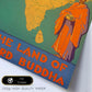Poster vintage. Cartel vintage de Asia. India, la tierra de Buda.-Artwork-Nacnic-Nacnic Estudio SL
