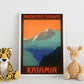 Poster vintage. Cartel vintage de Asia. Montañas de Kashmir.-Artwork-Nacnic-Nacnic Estudio SL