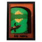Poster vintage. Cartel vintage de Asia. Rio Ganges, India.-Artwork-Nacnic-A3-Marco Negro-Nacnic Estudio SL
