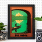 Poster vintage. Cartel vintage de Asia. Rio Ganges, India.-Artwork-Nacnic-Nacnic Estudio SL