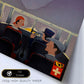 Poster vintage. Cartel vintage de Europa. Alpes suizos.-Artwork-Nacnic-Nacnic Estudio SL